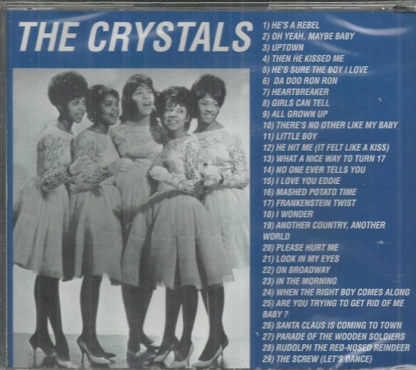 CRYSTALS CD - He's a Rebel    Brand New    29 Tracks on Marginal - Image 3