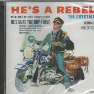 CRYSTALS CD - He's a Rebel    Brand New    29 Tracks on Marginal