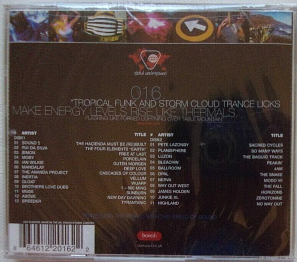 DAVE SEAMAN - CD - Global Underground - 2 Discs - BRAND NEW - Image 3