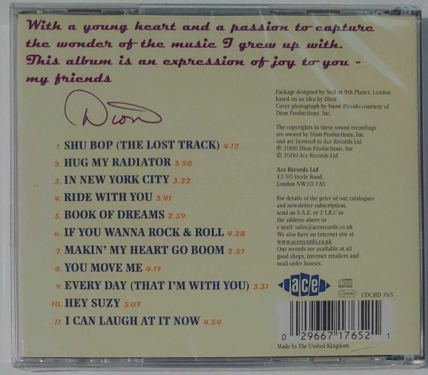 DION - DEJA NU   (ACE)  CD  BRAND NEW - Image 3