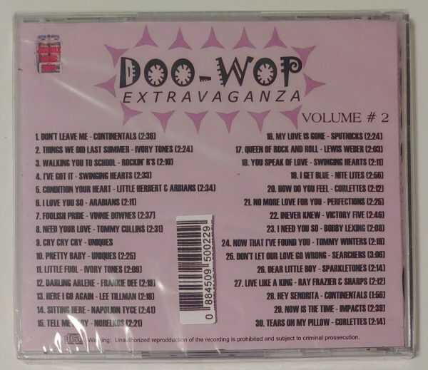 DOO WOP EXTRAVAGANZA - VOL 2   CD BRAND NEW - Image 3