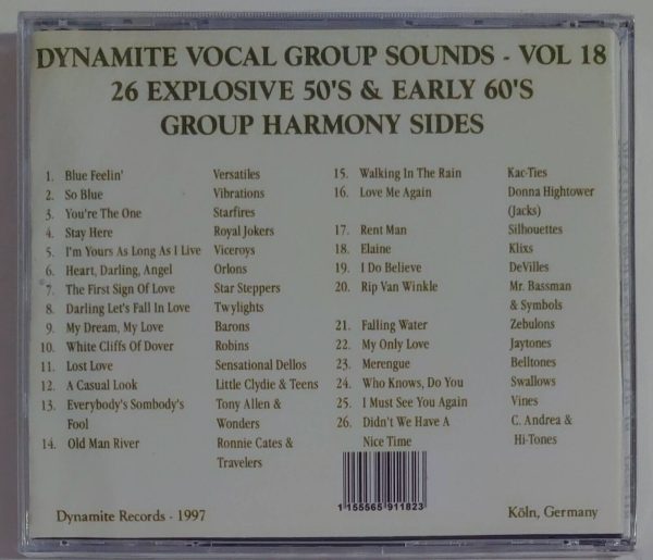 DYNAMITE GROUP SOUNDS - VOL 18   CD BRAND NEW - Image 3