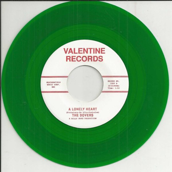 Dovers Alice My Love / A Lonely Heart (GREEN) 45 RPM (Repro)