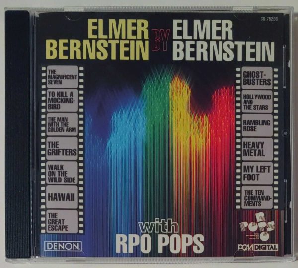 ELMER BERNSTEIN - BY ELMER BERNSTEIN   CD     LIKE NEW