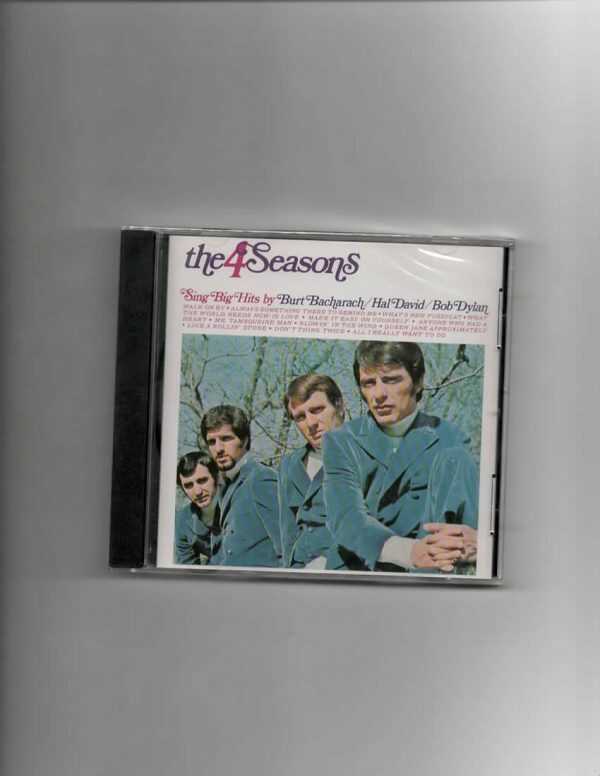 FOUR SEASONS, VALLI & - BIG HITS BY BACHARACH-BRAND NEW CD