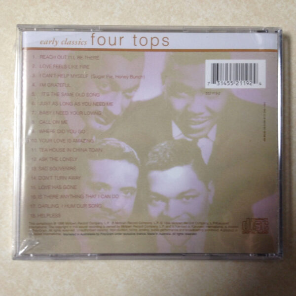 FOUR TOPS - EARLY CLASSSICS - BRAND NEW CD - Image 3
