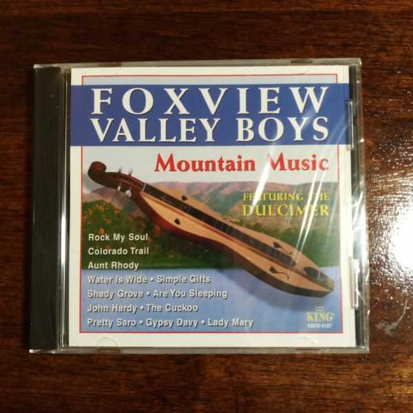 FOXVIEW VALLEY BOYS MOUNTAIN MUSIC The Dulcimer Country CD Album 12 Tracks NEW