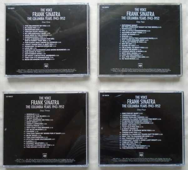 FRANK SINATRA - CD - The Voice/Columbia Years - Discs 1-4 - LIKE NEW - Image 3