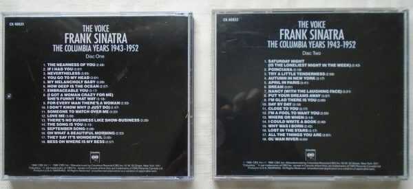 FRANK SINATRA - CD - The Voice/Columbia Years - Discs 1-4 - LIKE NEW - Image 4