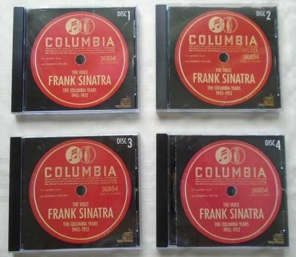 FRANK SINATRA - CD - The Voice/Columbia Years - Discs 1-4 - LIKE NEW