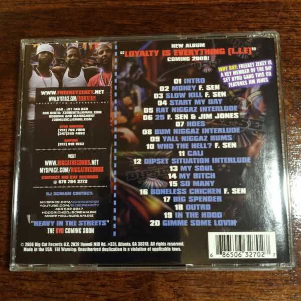 FREEKY ZEKEY - HENNY & CIGARETTE Gangsta Hip Hop Rap Cd Album 20 Tracks - Image 3