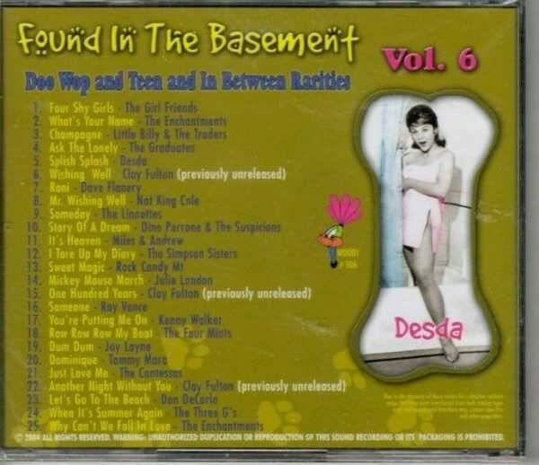 Found In The Basement - Vol 6 - CD - Brand New - Image 3