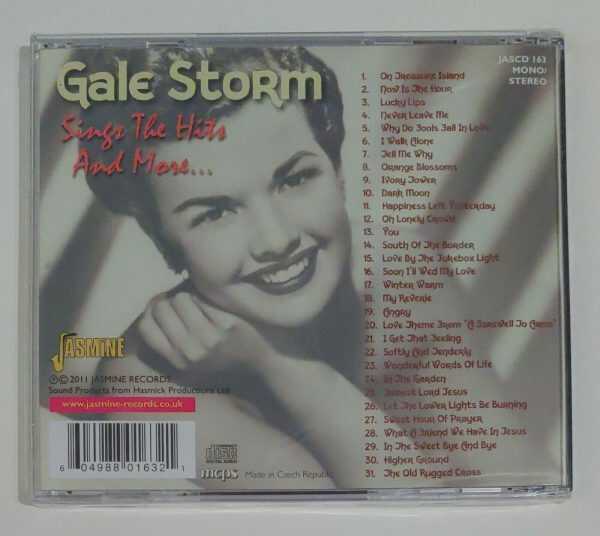 GALE STORM - SINGS THE HITS AND MORE   CD     BRAND NEW - Image 3