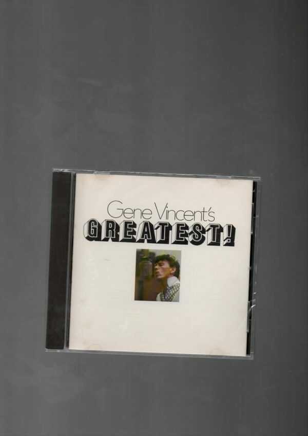 GENE VINCENT - GREATEST-BRAND NEW CD