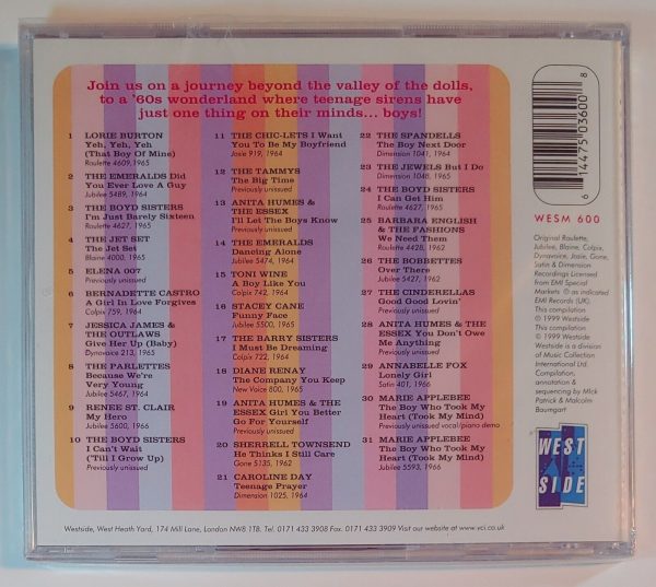 GIRLS WILL BE GIRLS VOL 1   CD BRAND NEW - Image 3