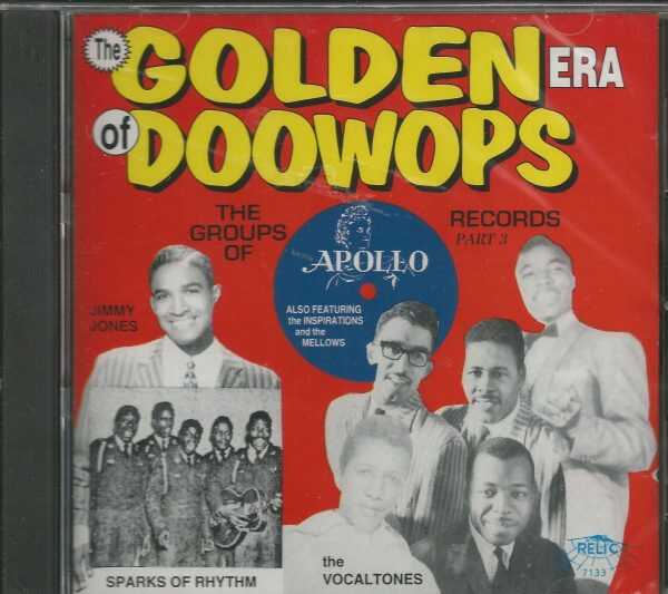 GOLDEN ERA OF DOO WOPS - CD - Apollo Records Pt. 3 - BRAND NEW