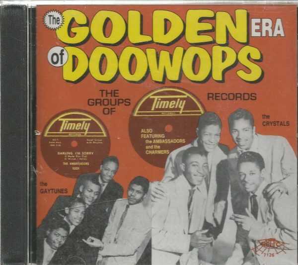 GOLDEN ERA OF DOO WOPS - CD - Timely Records - BRAND NEW