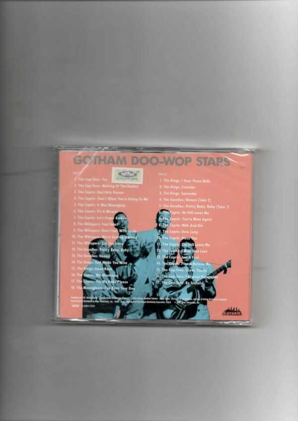 GOTHAM DOO-WOP STARS JAPAN IMPORT-BRAND NEW CD - Image 3