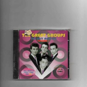 GREAT GROUPS - LOST MASTERS VOL 1-BRAND NEW CD