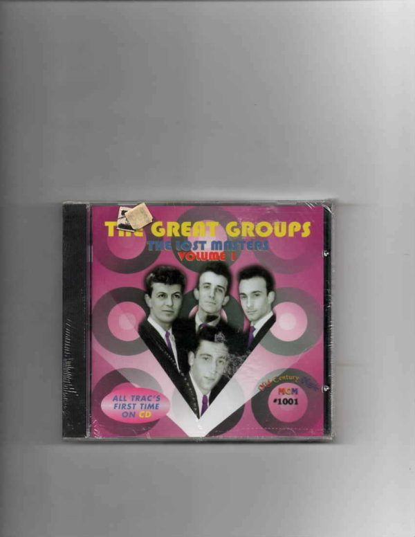 GREAT GROUPS - LOST MASTERS VOL 1-BRAND NEW CD