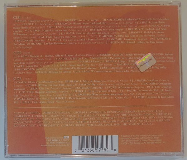 HALLELUJAH - GREAT SACRED CHORUSES   CD BRAND NEW - Image 3