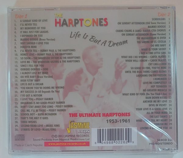 HARPTONES - LIFE IS BUT A DREAM   CD BRAND NEW - Image 3