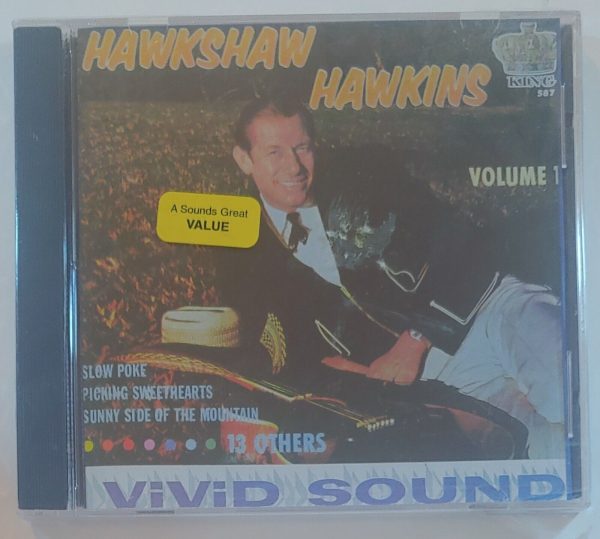 HAWKSHAW HAWKINS - HAWKSHAW VOL 1   CD BRAND NEW