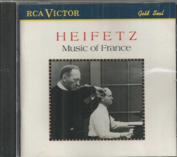 HEIFETZ - Music Of France - Gold Seal - CD - BRAND NEW