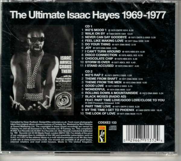Isaac Hayes -The Man!: The Ultimate Isaac Hayes 1969-1977 - CD - Brand New - Image 3