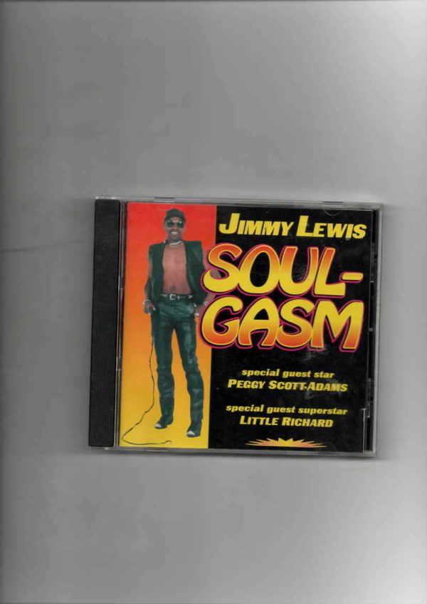 JIMMY LEWIS - SOUL-GASM-CD