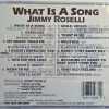 JIMMY ROSELLI - CD - What Is A Song - BRAND NEW - Image 3