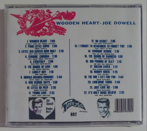 JOE DOWELL - WOODEN HEART   CD BRAND NEW - Image 3
