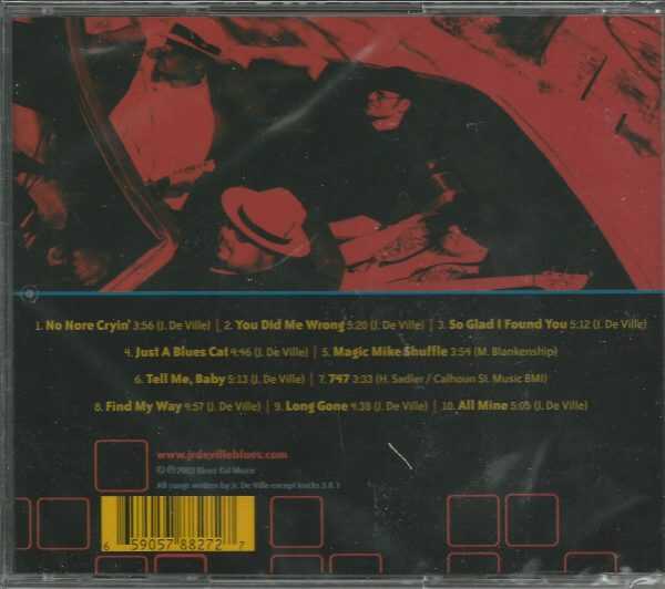 JR. DEVILLE - CD - Just A Blues Cat - BRAND NEW - Image 3
