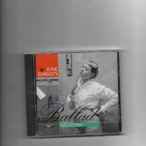 JUNE CHRISTY- THE BALLAD COLLECTION-CD-BRAND NEW
