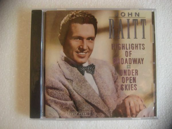 John Raitt - Highlights of Broadway / Under Open Skies 1991 CD Brand New