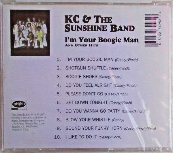 KC & THE SUNSHINE BAND - CD - I'm Your Boogie Man - BRAND NEW - Image 3