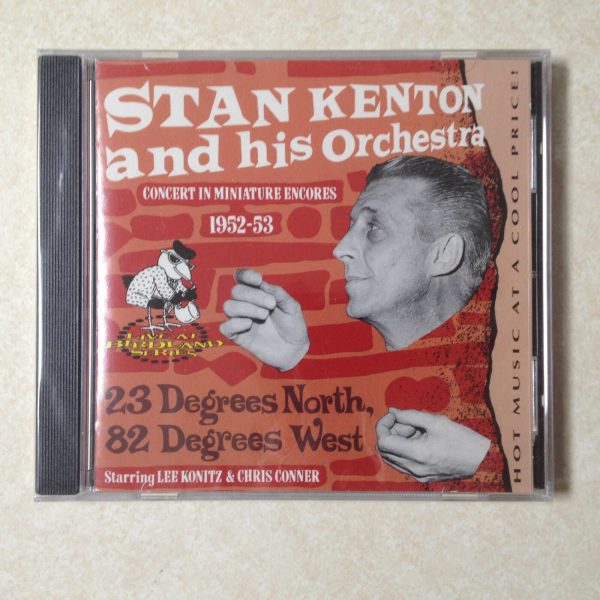 KENTON, STAN & ORCH. - 23 DEGREES NO., 82 DEGREES WEST - BRAND NEW CD
