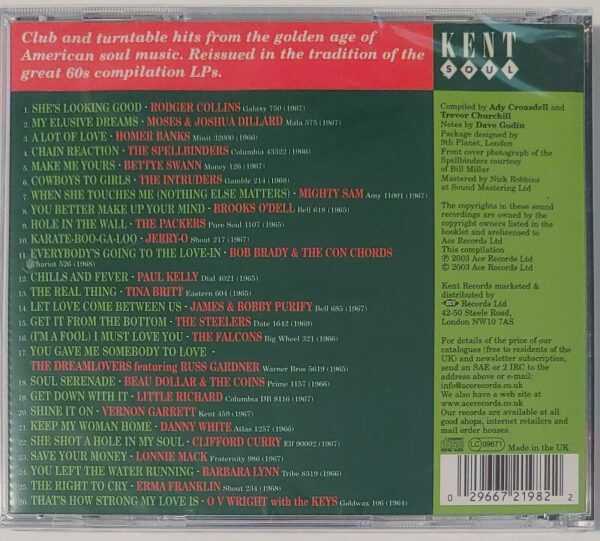 KENT’S CELLAR OF SOUL   CD  BRAND NEW - Image 3