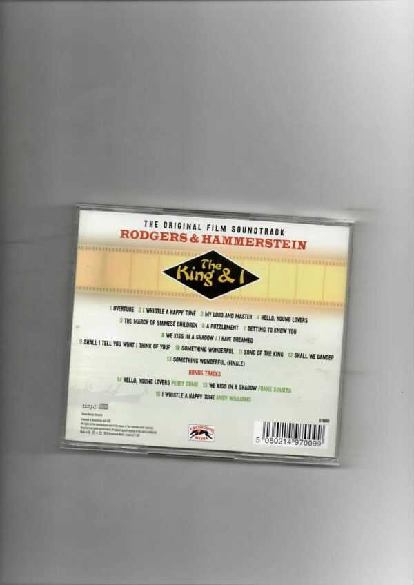 KING & I - ORIGINAL FILM SOUNDTRACK-CD - Image 3