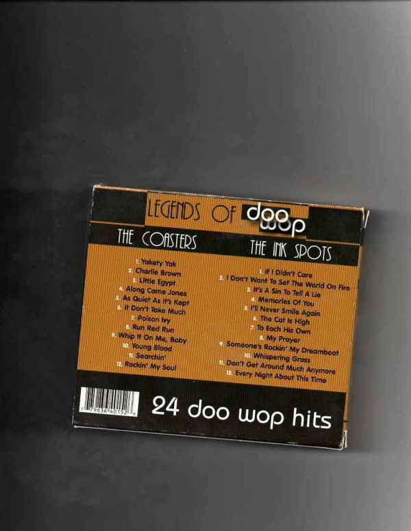 LEGENDS OF DOO-WOP - THE COASTERS/THE INK SPOTS-CD - Image 3