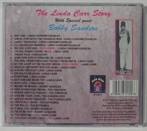 LINDA CARR - STORY - W/SPECIAL GUEST BOBBY SANDERS   CD   BRAND NEW - Image 3