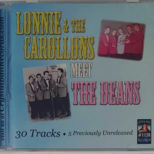 LONNIE AND THE CAROLLONS - MEET THE DEANS   CD   BRAND NEW