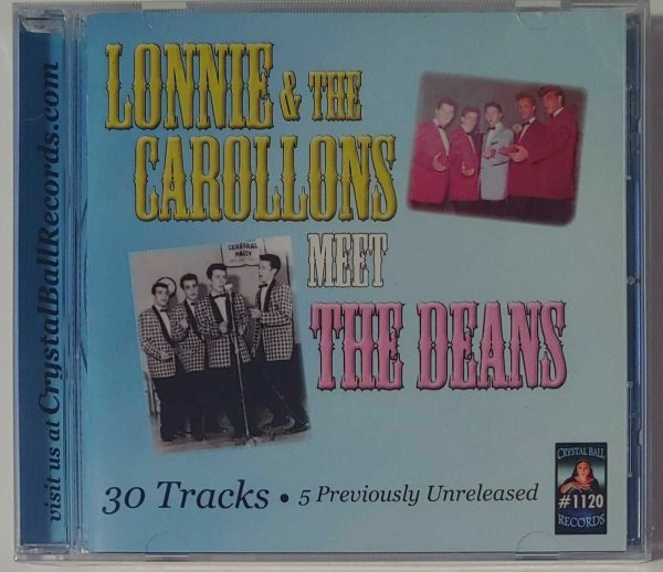 LONNIE AND THE CAROLLONS - MEET THE DEANS   CD   BRAND NEW