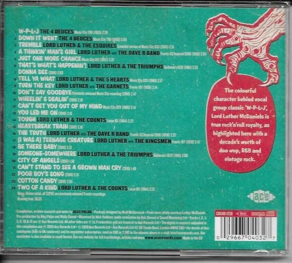 LORD LUTHER CD I AM THE LORD - BRAND NEW - Image 3
