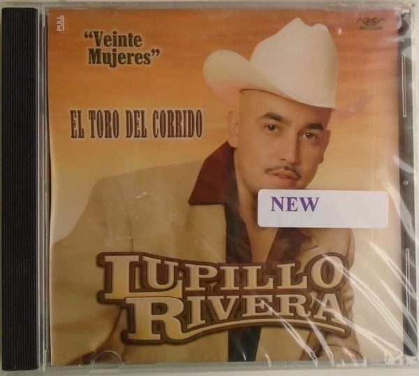 LUPILLO RIVERA - CD - Viente Mujeres - BRAND NEW