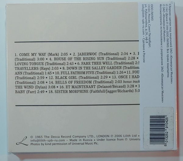 MARIANNE FAITHFULL - COME MY WAY  CD BRAND NEW - Image 3