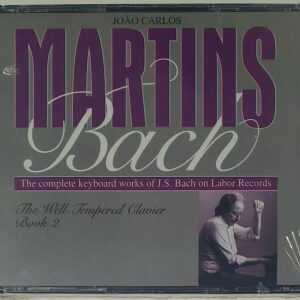 MARTINS BACH -  WELL TEMPERED CLAVIER BOOK 2   CD     BRAND NEW