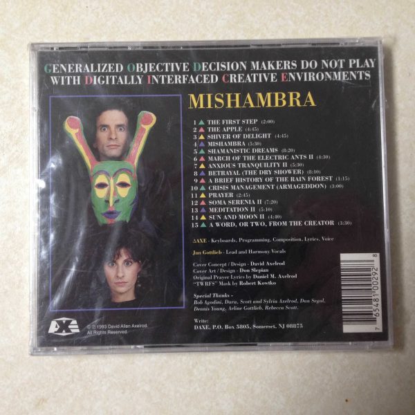 MISHAMBRA - GOD DOESN’T PLAY WITH DICE - BRAND NEW CD - Image 3