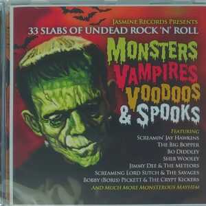 MONSTERS, VAMPIRES, VOODOOS & SPOOKS   CD     BRAND NEW