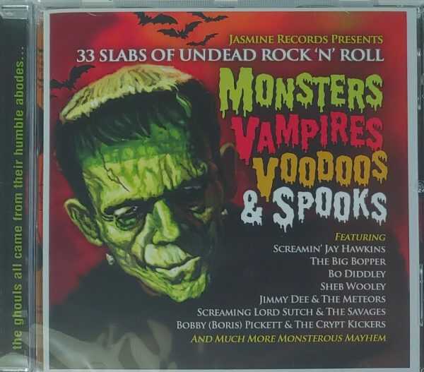 MONSTERS, VAMPIRES, VOODOOS & SPOOKS   CD     BRAND NEW